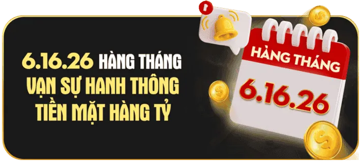 Tiền thưởng và hoàn trả độc quyền cho VIP s777 win